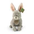 Rappa Plush rabbit grey 23 cm SOFT COLLECTION, ECO-FRIENDLY